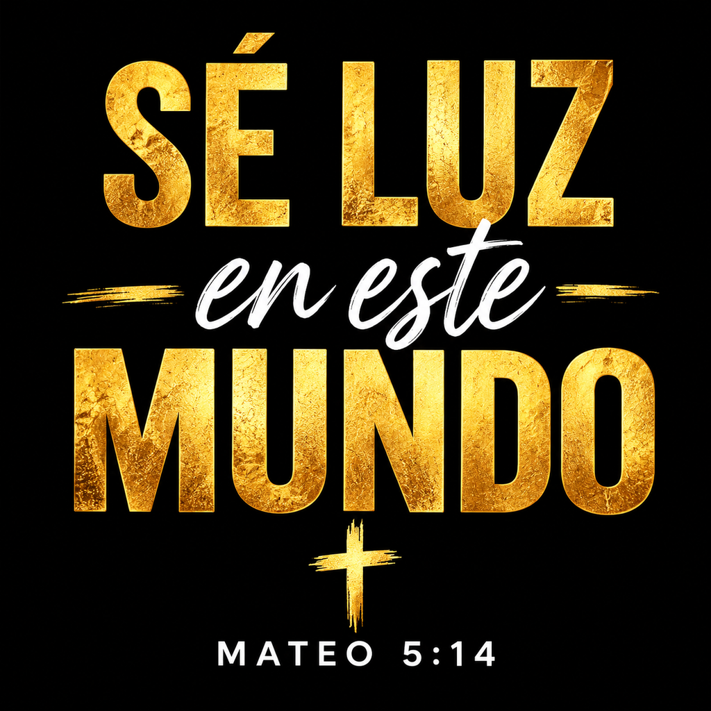 Sé Luz en este Mundo — Mateo 5:14