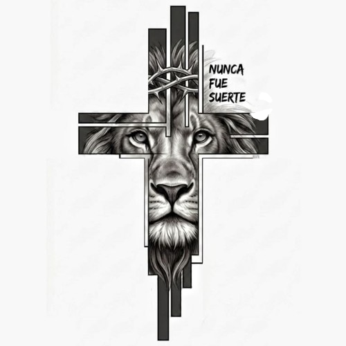 León con cruz - Proverbios 16:3